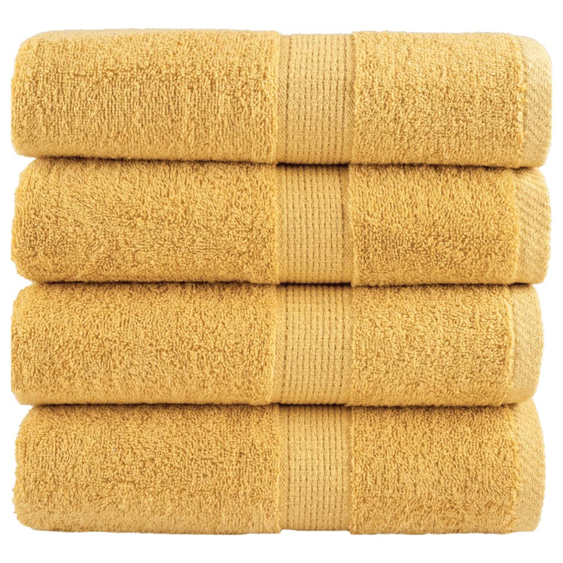 Washandjes Solund 2 Pcs Katoen Goud