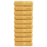 Washandjes Solund 2 Pcs Katoen Goud