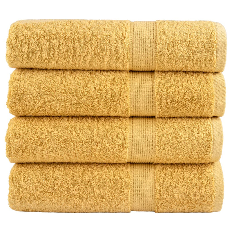 Washandjes Solund 2 Pcs Katoen Goud