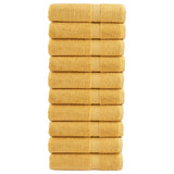Washandjes Solund 2 Pcs Katoen Goud