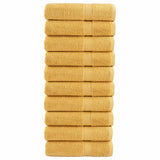 Washandjes Solund 2 Pcs Katoen Goud