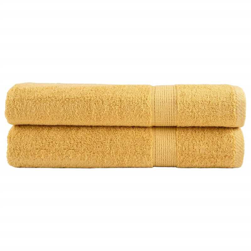 Washandjes Solund 2 Pcs Katoen Goud