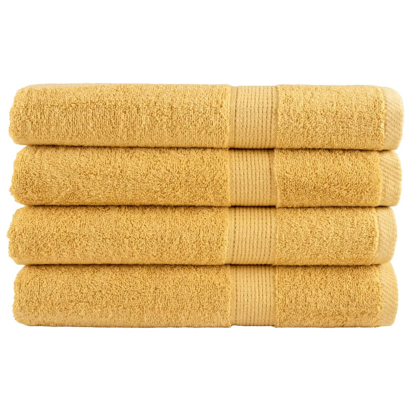 Washandjes Solund 2 Pcs Katoen Goud