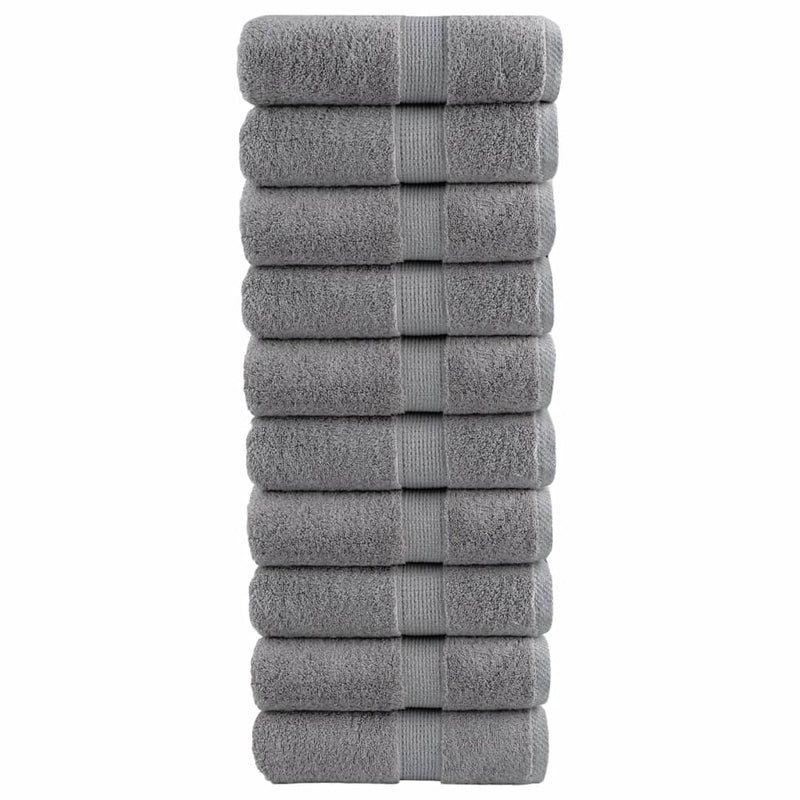Washandjes Solund 2 Pcs Katoen Grijs