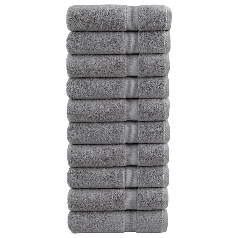 Washandjes Solund 2 Pcs Katoen Grijs