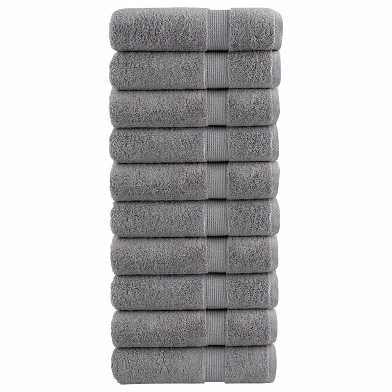 Washandjes Solund 2 Pcs Katoen Grijs