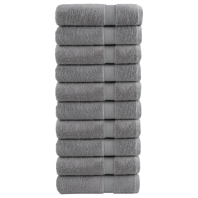 Washandjes Solund 2 Pcs Katoen Grijs