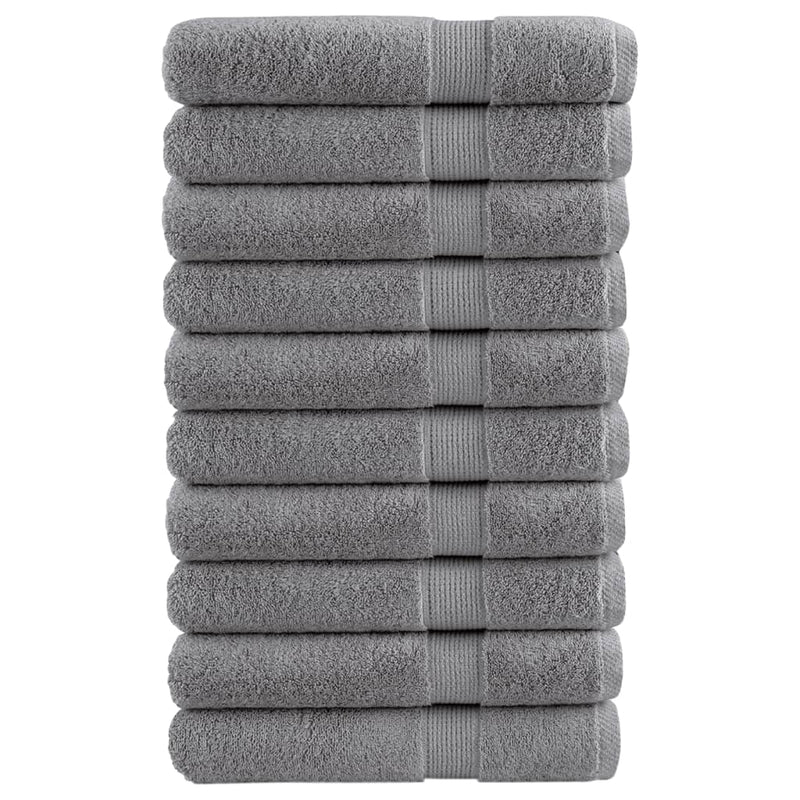 Washandjes Solund 2 Pcs Katoen Grijs