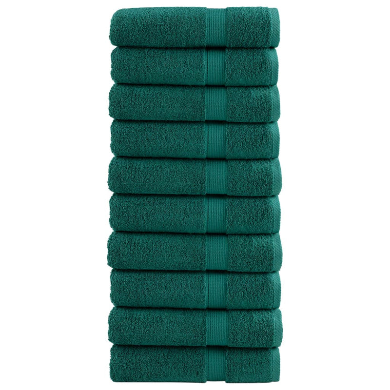 Badhanddoeken Solund 600 G/M² Groen