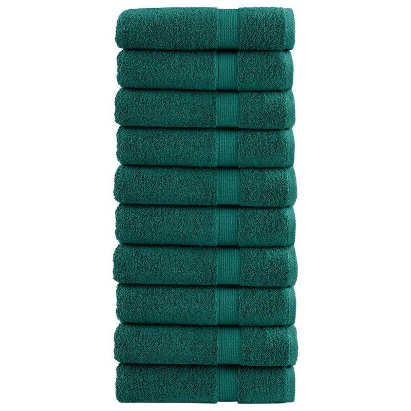 Badhanddoeken Solund 600 G/M² Groen