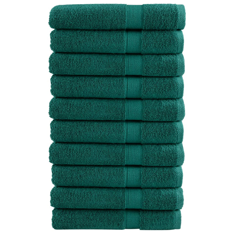 Badhanddoeken Solund 600 G/M² Groen