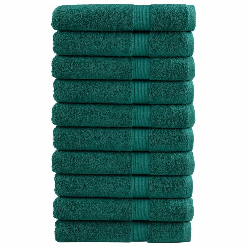 Badhanddoeken Solund 600 G/M² Groen