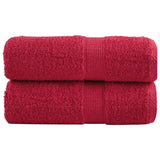 Handdoeken Solund 600 G/M² Rood