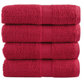 Handdoeken Solund 600 G/M² Rood