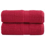 Handdoeken Solund 600 G/M² Rood