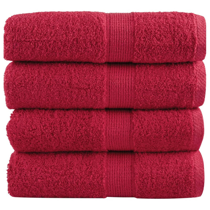 Handdoeken Solund 600 G/M² Rood
