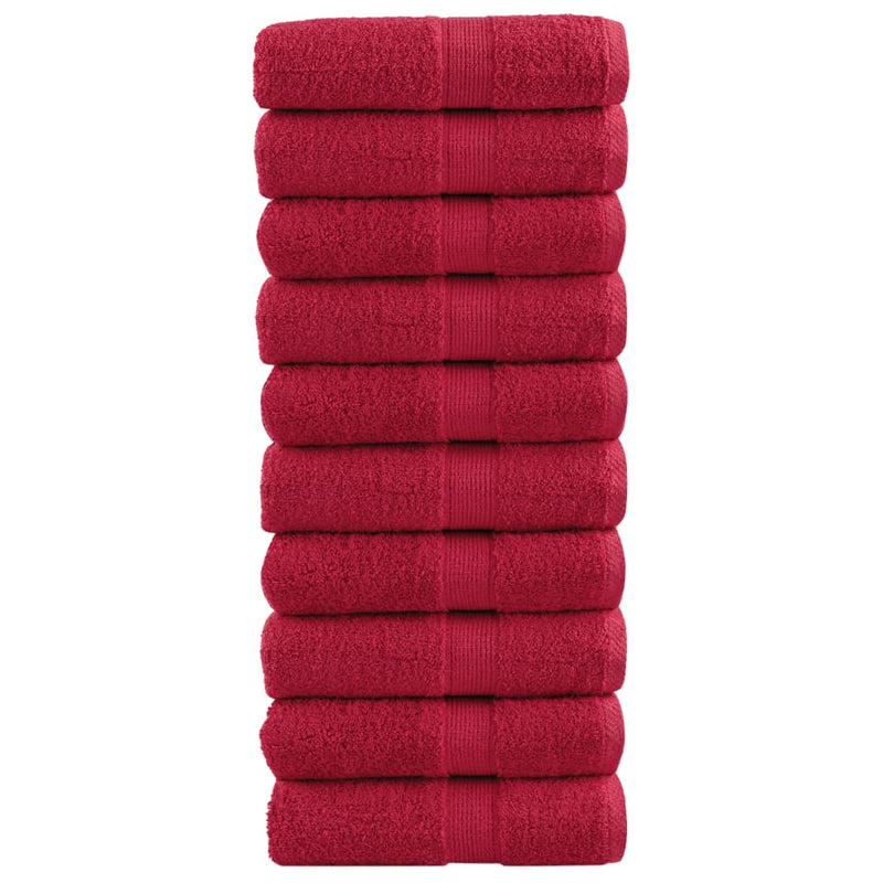 Handdoeken Solund 600 G/M² Rood