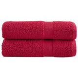 Handdoeken Solund 600 G/M² Rood