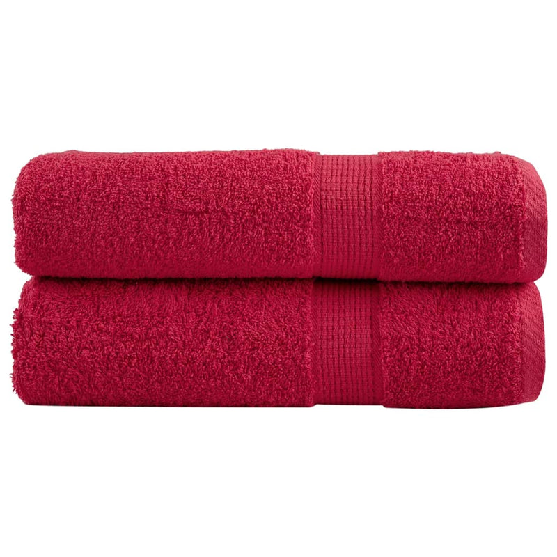 Handdoeken Solund 600 G/M² Rood