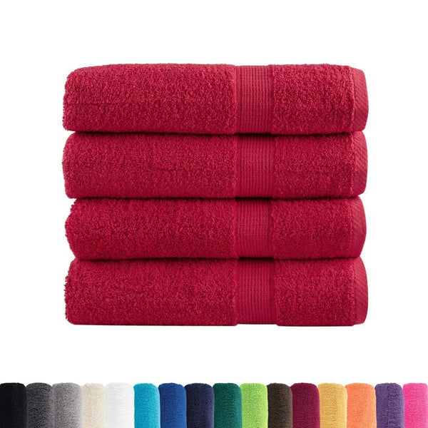 Handdoeken Solund 600 G/M² Rood