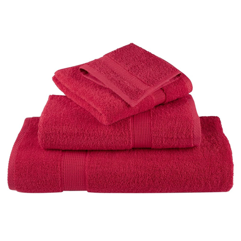 Handdoeken Solund 600 G/M² Rood