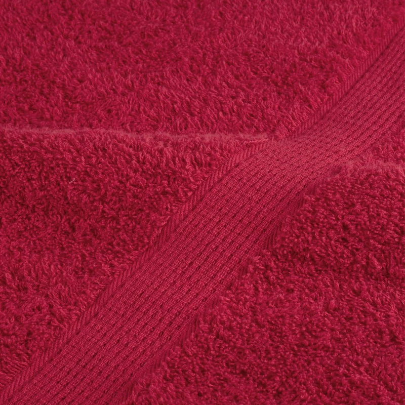 Handdoeken Solund 600 G/M² Rood