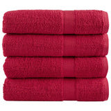 Handdoeken Solund 600 G/M² Rood