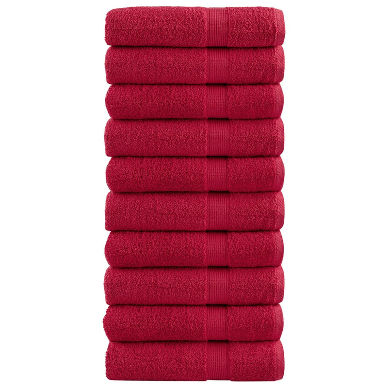 Handdoeken Solund 600 G/M² Rood