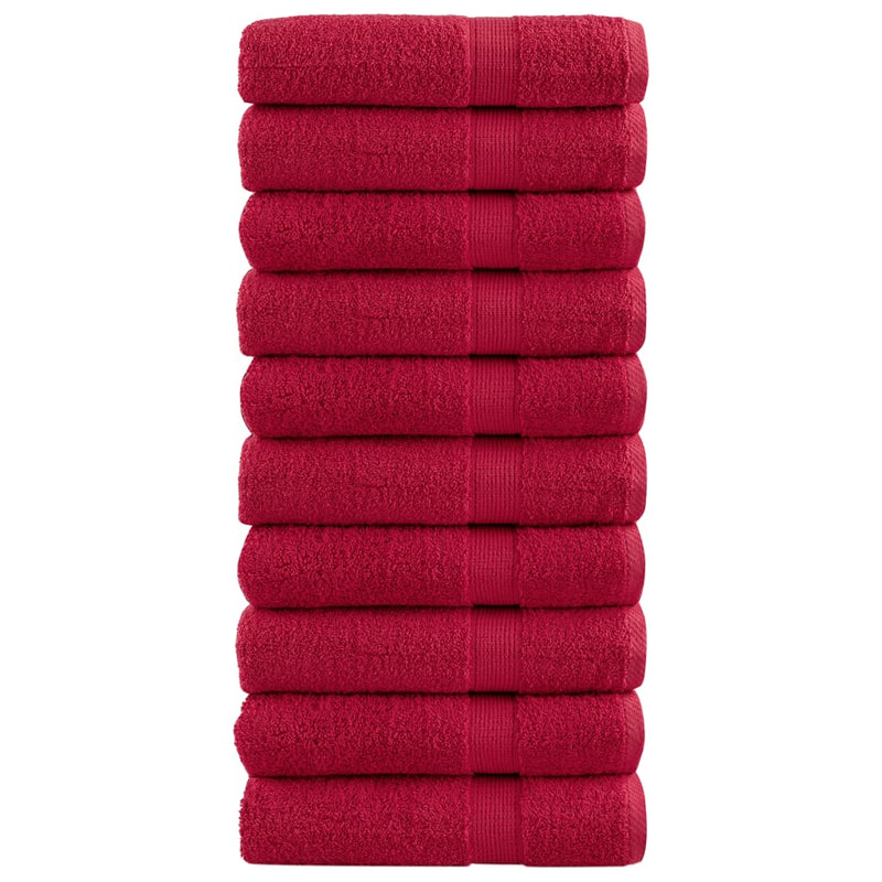 Handdoeken Solund 600 G/M² Rood