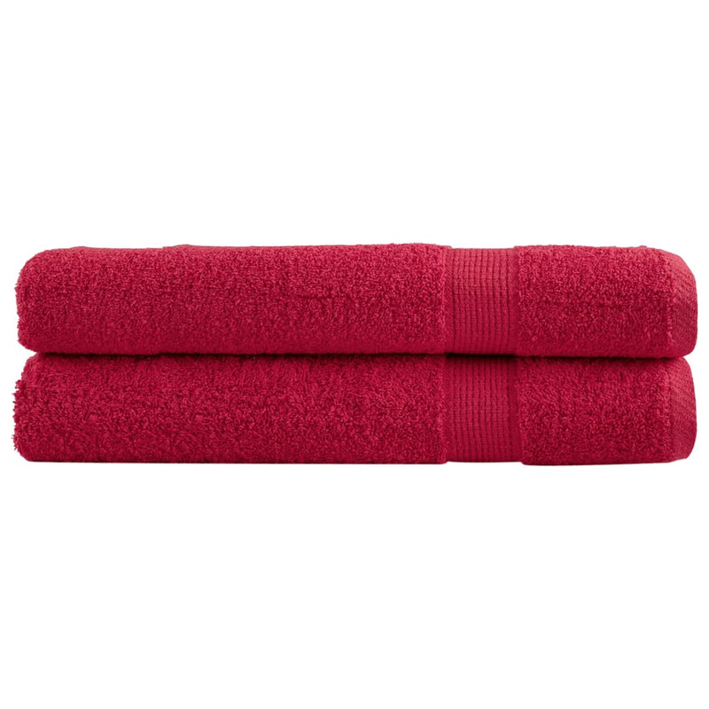 Handdoeken Solund 600 G/M² Rood