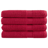 Handdoeken Solund 600 G/M² Rood