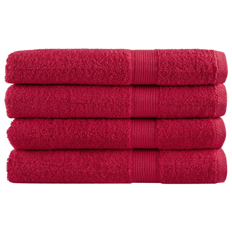 Handdoeken Solund 600 G/M² Rood