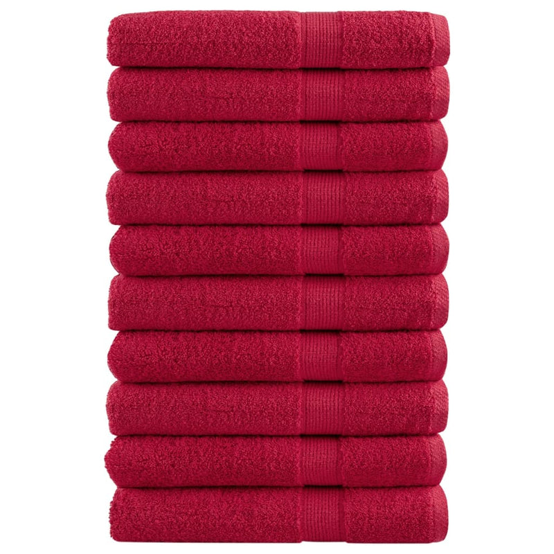 Handdoeken Solund 600 G/M² Rood