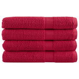 Handdoeken Solund 600 G/M² Rood