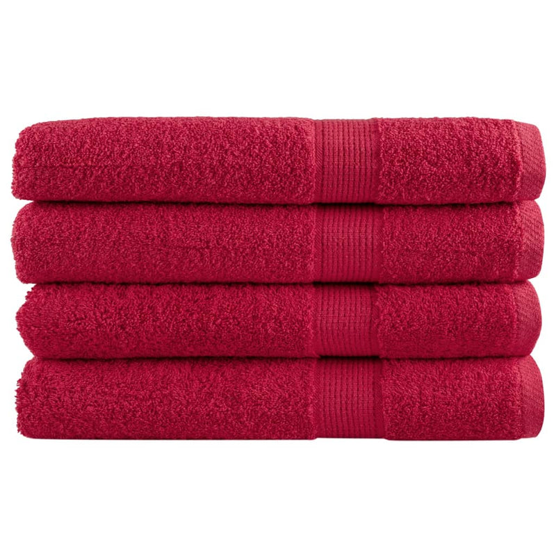 Handdoeken Solund 600 G/M² Rood