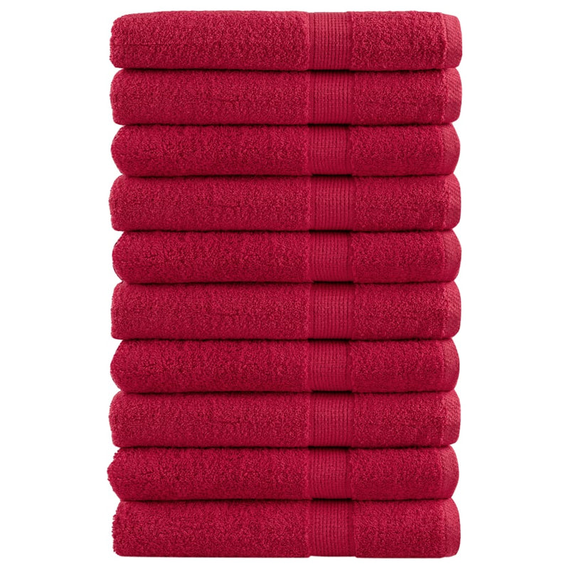Handdoeken Solund 600 G/M² Rood