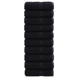 600 Gsm Gastendoeken Solund 50 Pcs Katoen Zwart