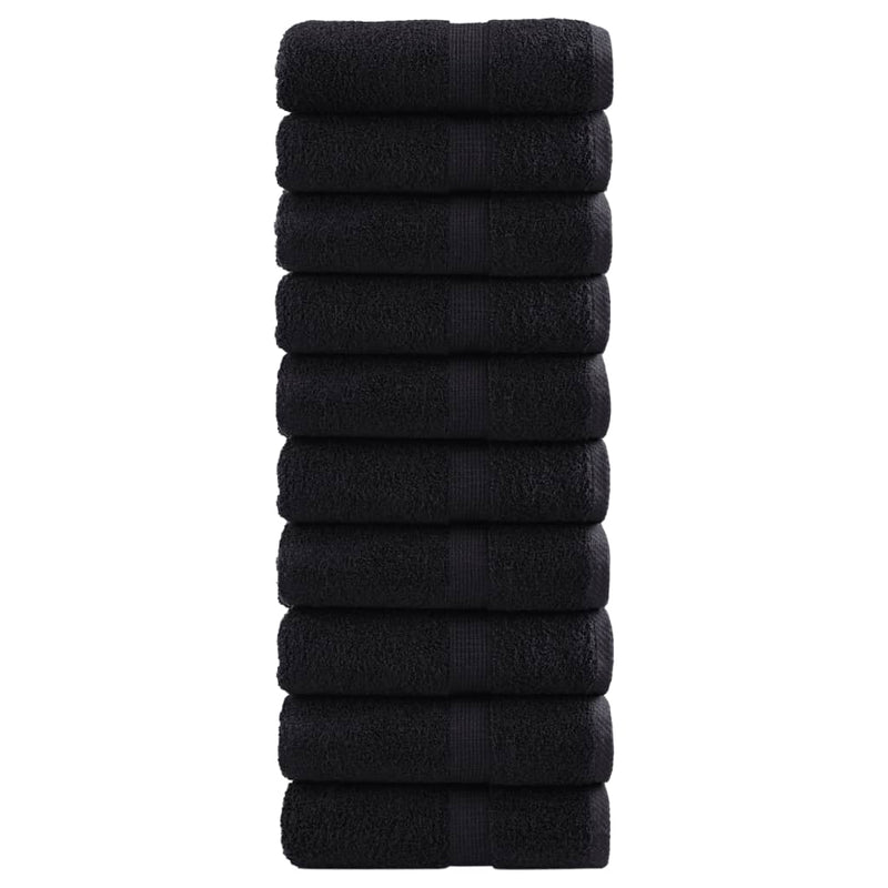 600 Gsm Gastendoeken Solund 50 Pcs Katoen Zwart