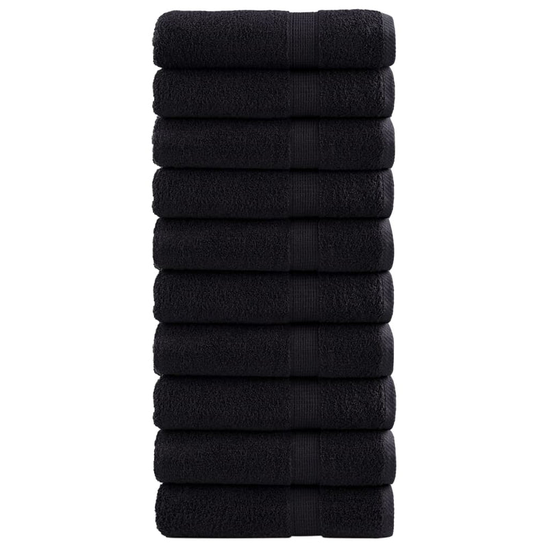 600 Gsm Gastendoeken Solund 50 Pcs Katoen Zwart