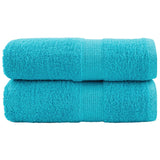 Washandjes Solund 2 Pcs Katoen Turquoise