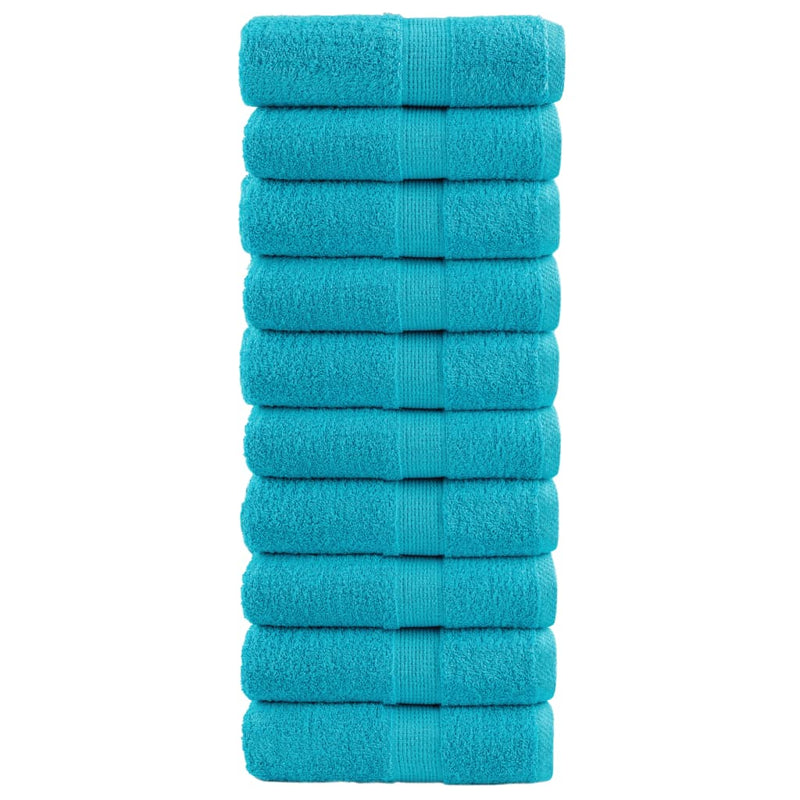 Washandjes Solund 2 Pcs Katoen Turquoise