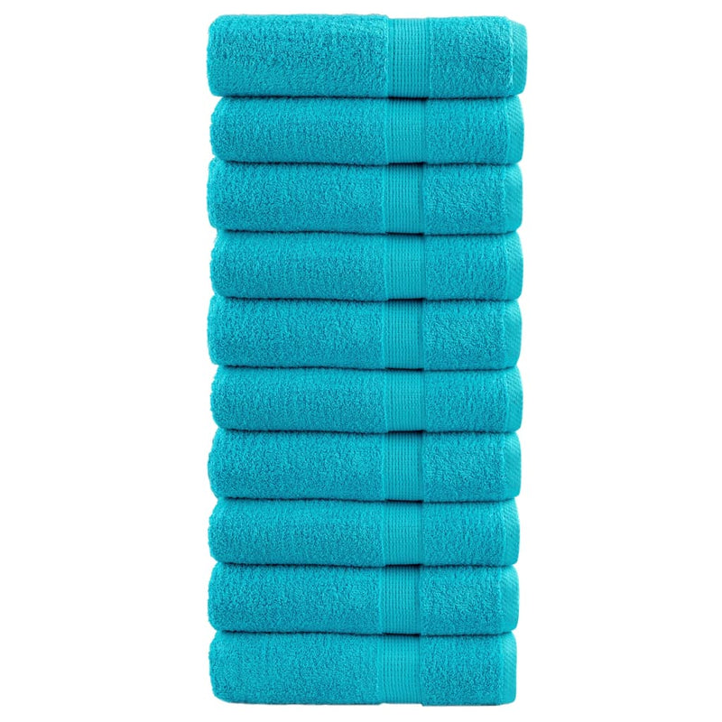 Washandjes Solund 2 Pcs Katoen Turquoise