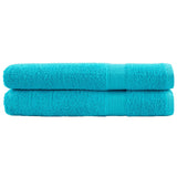 Washandjes Solund 2 Pcs Katoen Turquoise