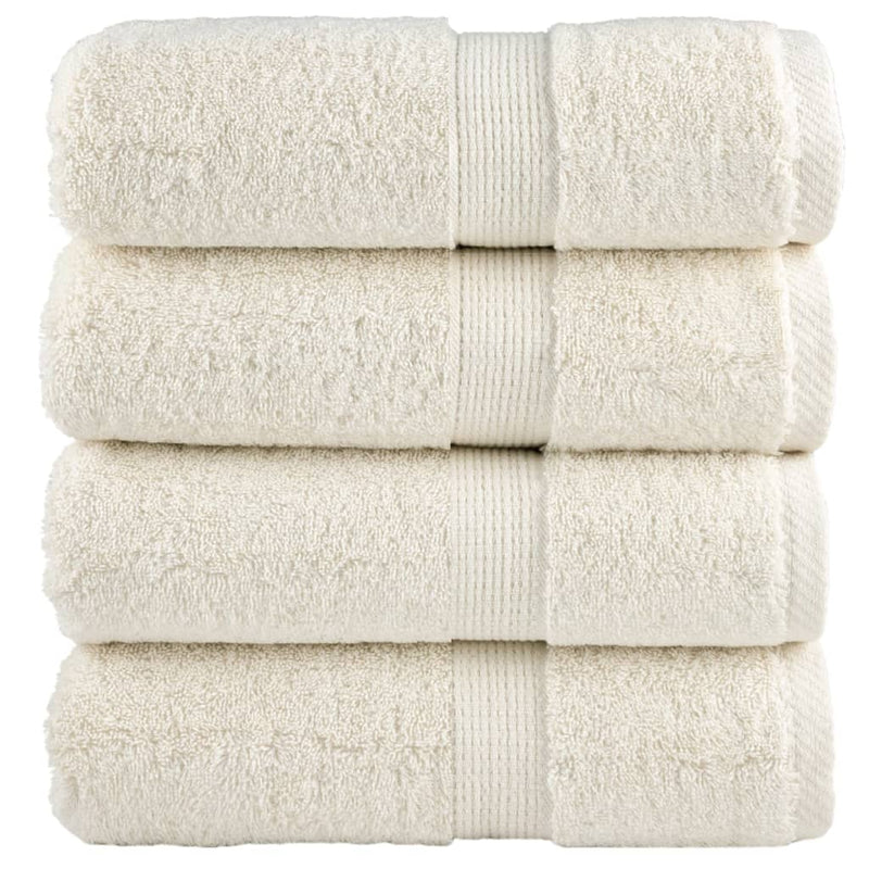 Washandjes Solund 2 Pcs Katoen Crème