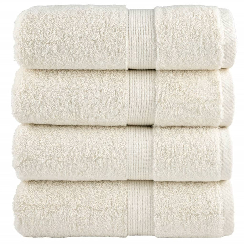 Washandjes Solund 2 Pcs Katoen Crème