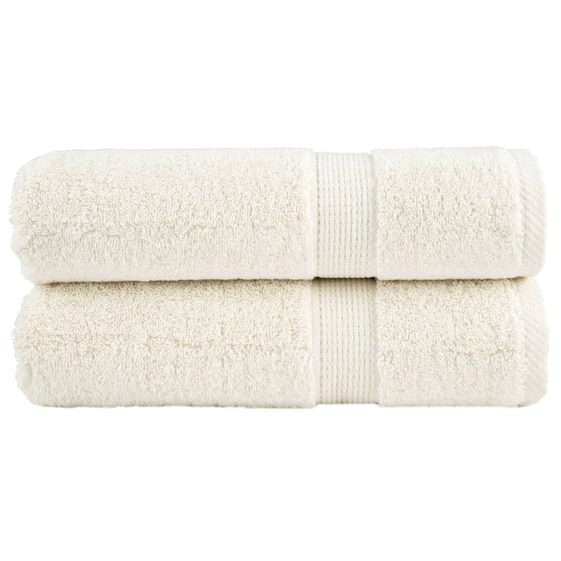 Washandjes Solund 2 Pcs Katoen Crème