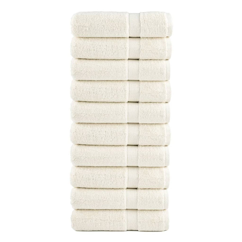 Washandjes Solund 2 Pcs Katoen Crème