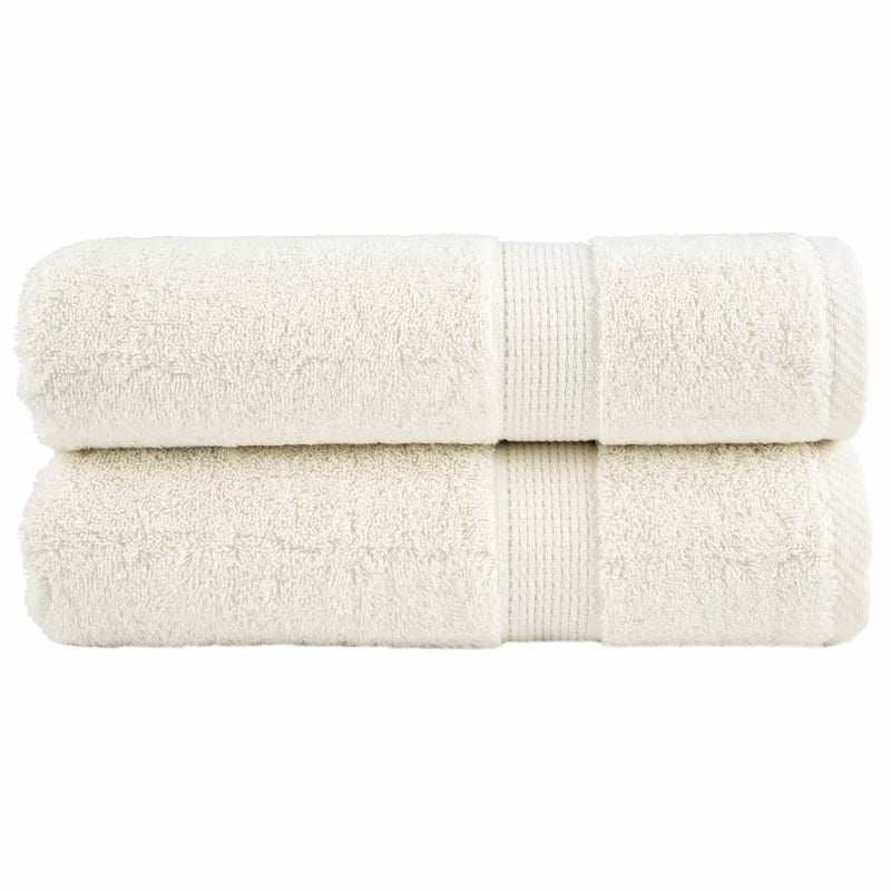 Washandjes Solund 2 Pcs Katoen Crème