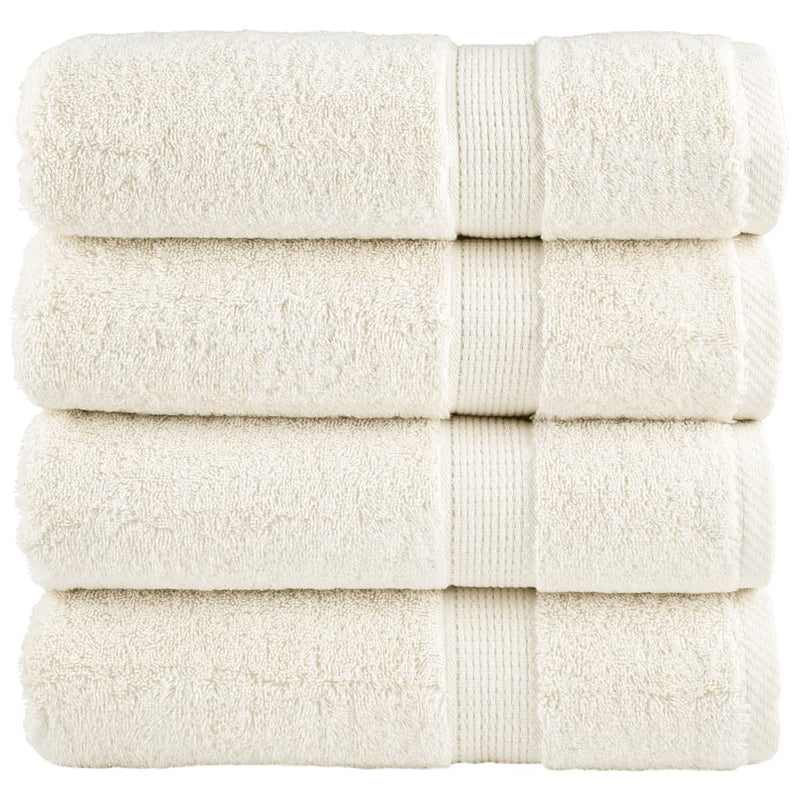 Washandjes Solund 2 Pcs Katoen Crème
