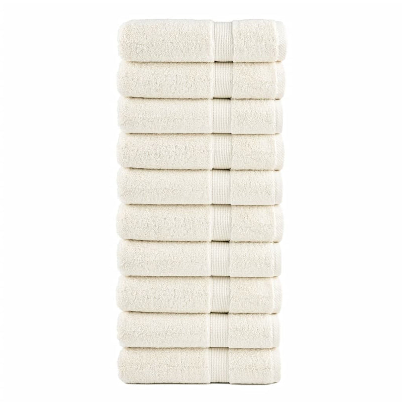 Washandjes Solund 2 Pcs Katoen Crème